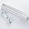 Aplique de pared Lindby Tjada, 51 cm, blanco, escayola, G9, pintable