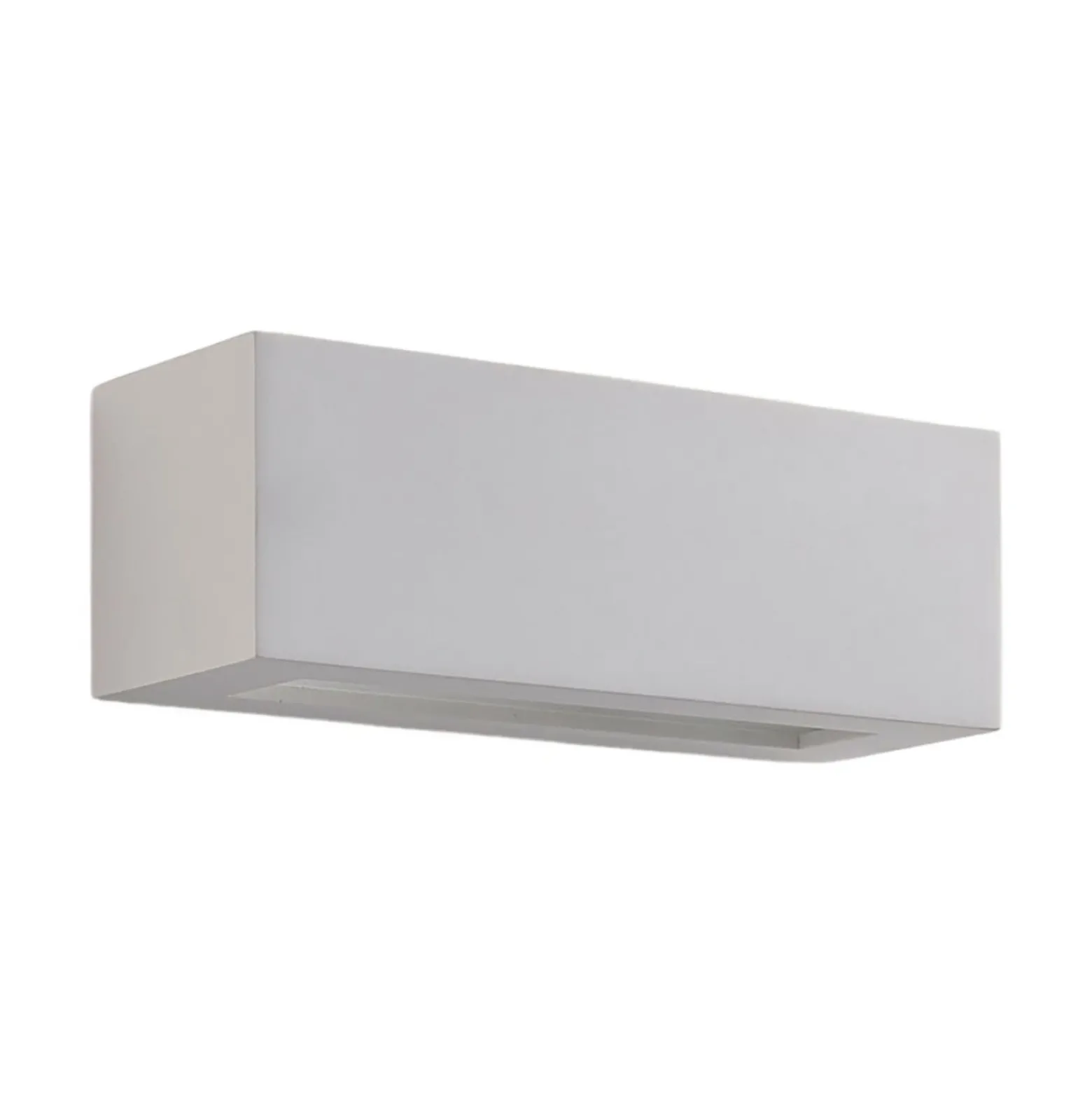 Aplique de pared Lindby Tjada, 22 cm, blanco, escayola, G9, pintable, 3 unidades