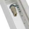Aplique de pared Lindby Tjada, 22 cm, blanco, escayola, G9, pintable