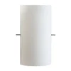 Aplique de pared Lindby Tuli, 28 cm, cristal, semicircular, E14