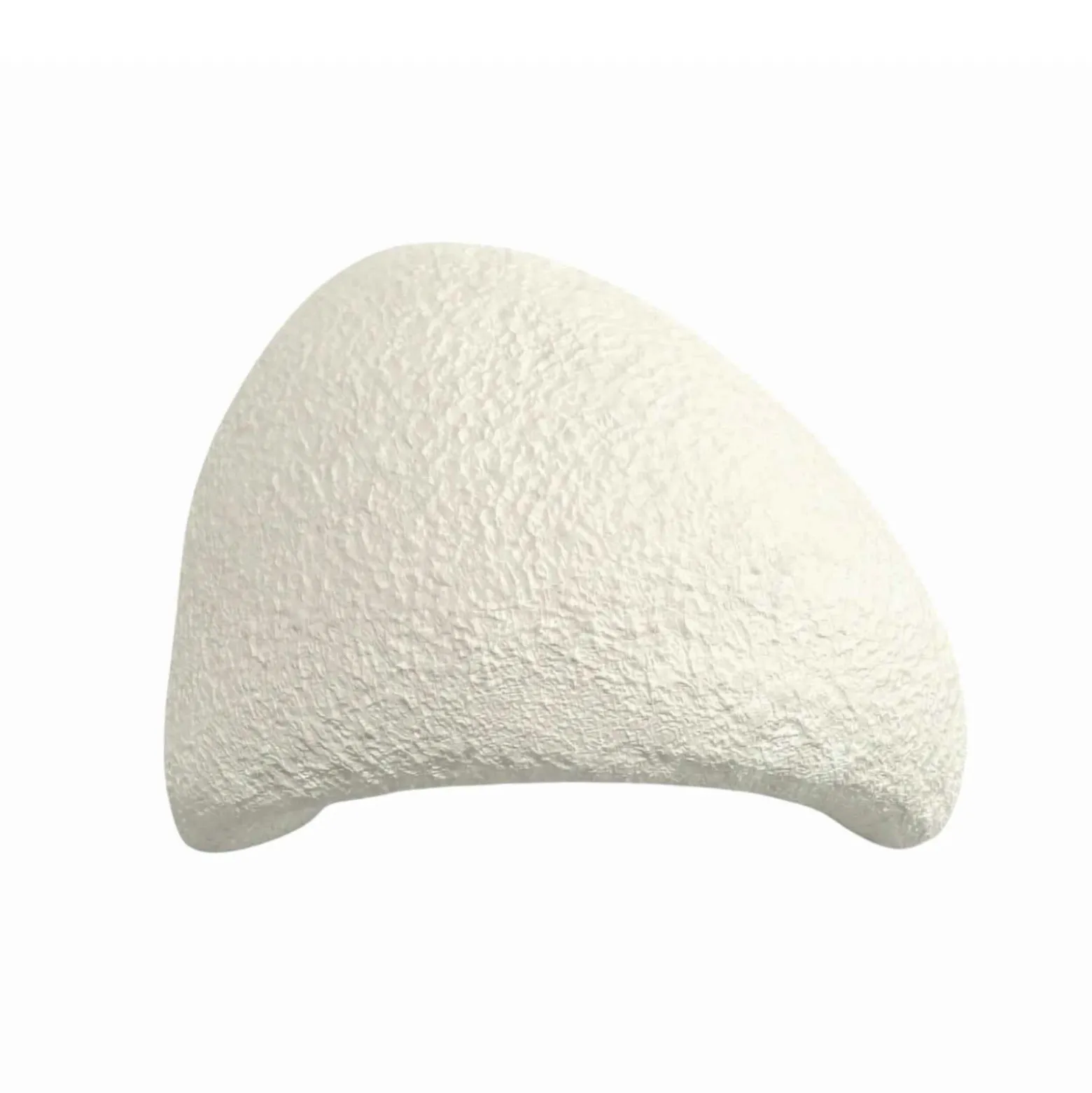 Aplique de pared LORE, 30 x 32 cm, blanco, fibra de vidrio, G9