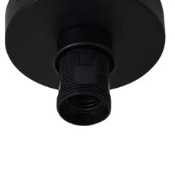 Aplique de pared Lucande Faelira, rosa/blanco, cerámica