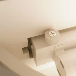 Aplique de pared Lucien de Lindby, blanco, yeso, se puede pintar, arriba/abajo,