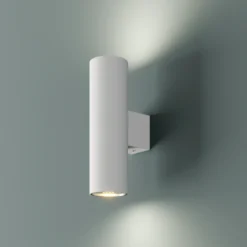 Aplique de pared Marion, 2 luces, blanco