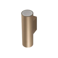 Aplique de pared Marion Plus, dorado, GU10, acero, altura 18 cm
