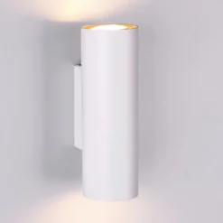 Aplique de pared Marley en blanco
