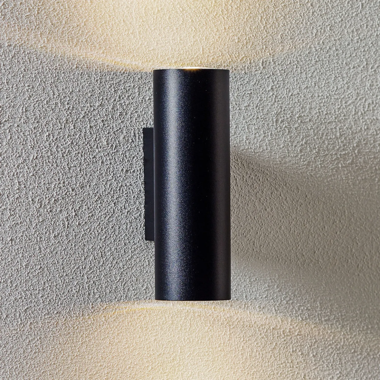 Aplique de pared Marley 2 luces negro