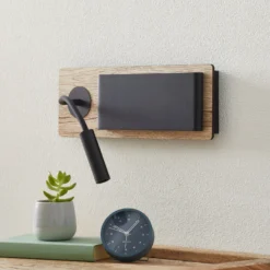 Aplique de pared «Mood», luz indirecta con lámpara de lectura