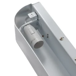 Aplique de pared Nika con portalámpara E14, aluminio