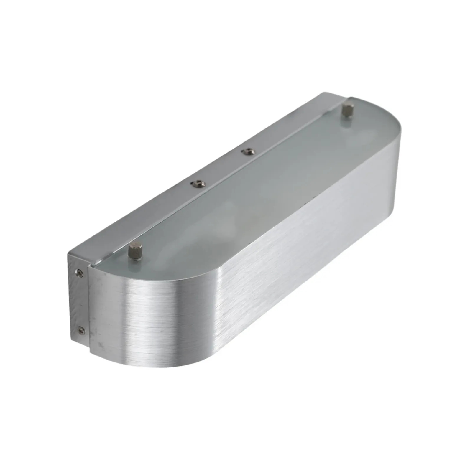 Aplique de pared Nika con portalámpara E14, aluminio
