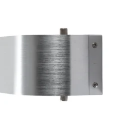Aplique de pared Nika con portalámpara E14, aluminio