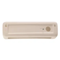 Aplique de pared Noris con luz hacia arriba y hacia abajo, de cerámica blanca