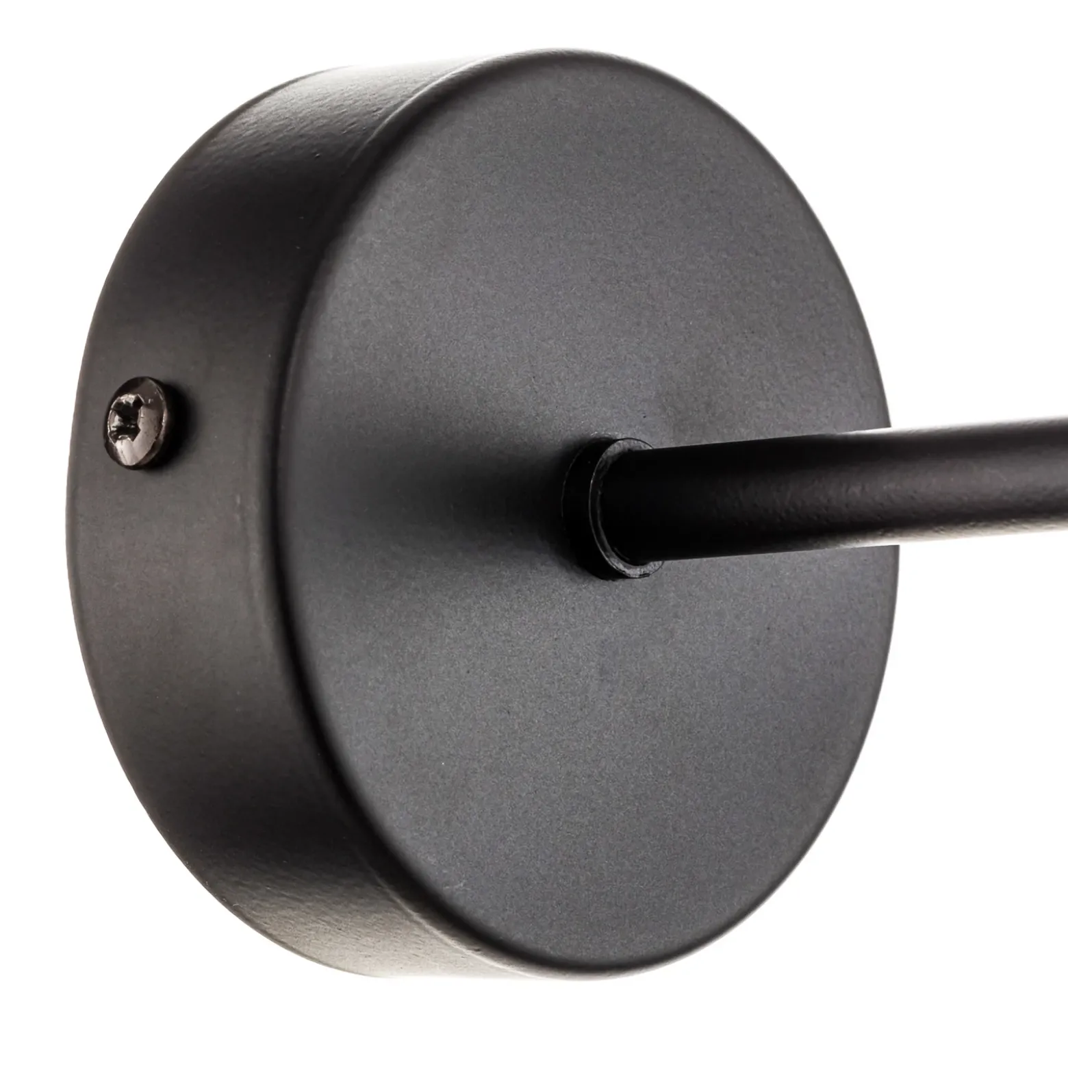 Aplique de pared Ognis K1 con pantalla esférica, negro/dorado