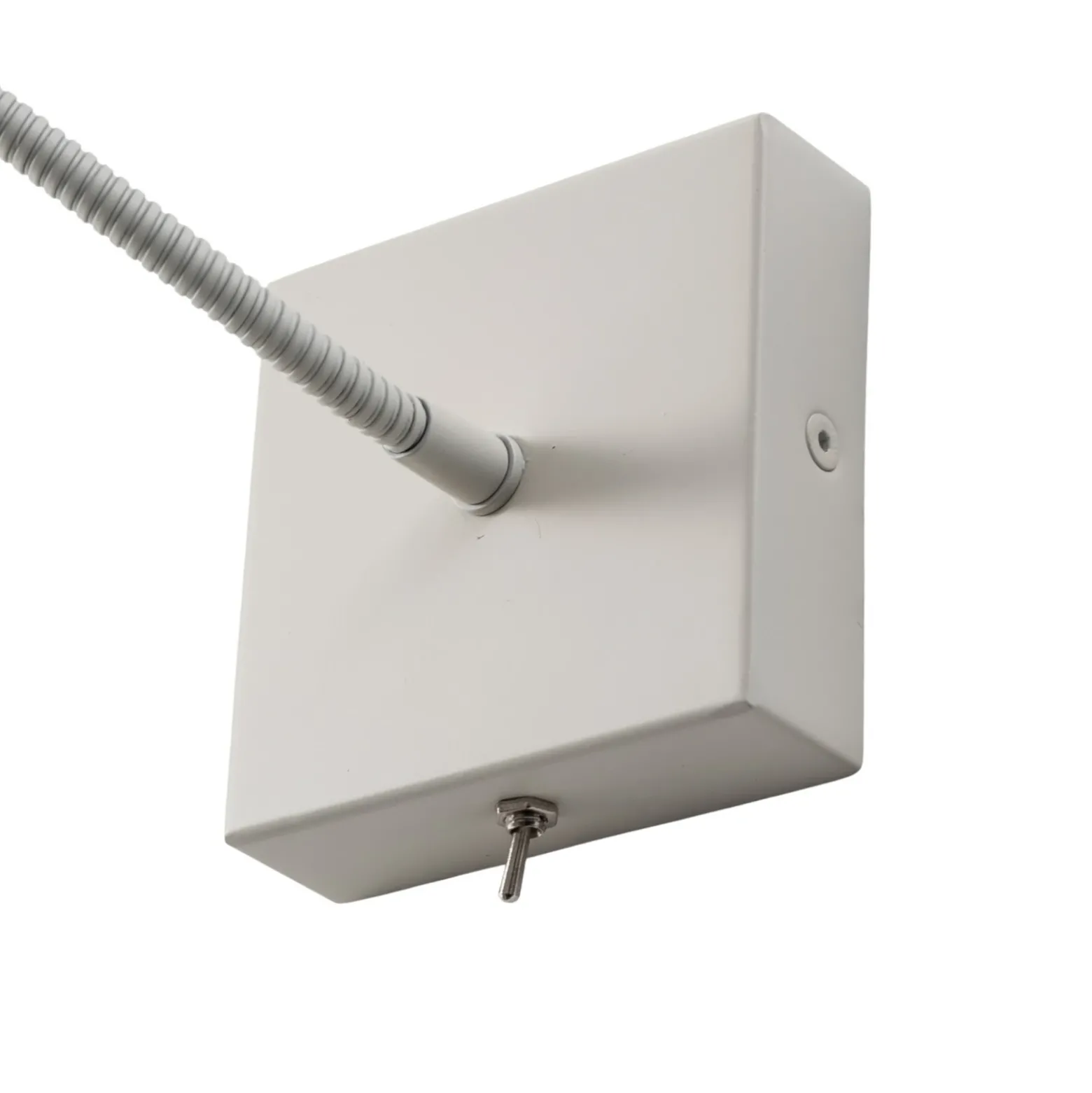 Aplique de pared Ojos, color crema, lámpara de lectura, ajustable, 33 cm, G9