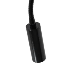 Aplique de pared Ojos, negro, lámpara de lectura, ajustable, 33 cm, G9
