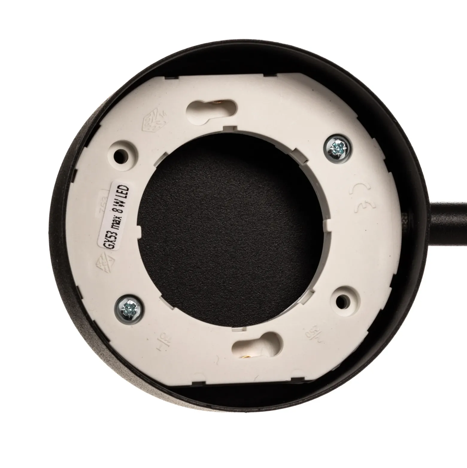 Aplique de pared Orbit II 20/40, negro, 2 luces