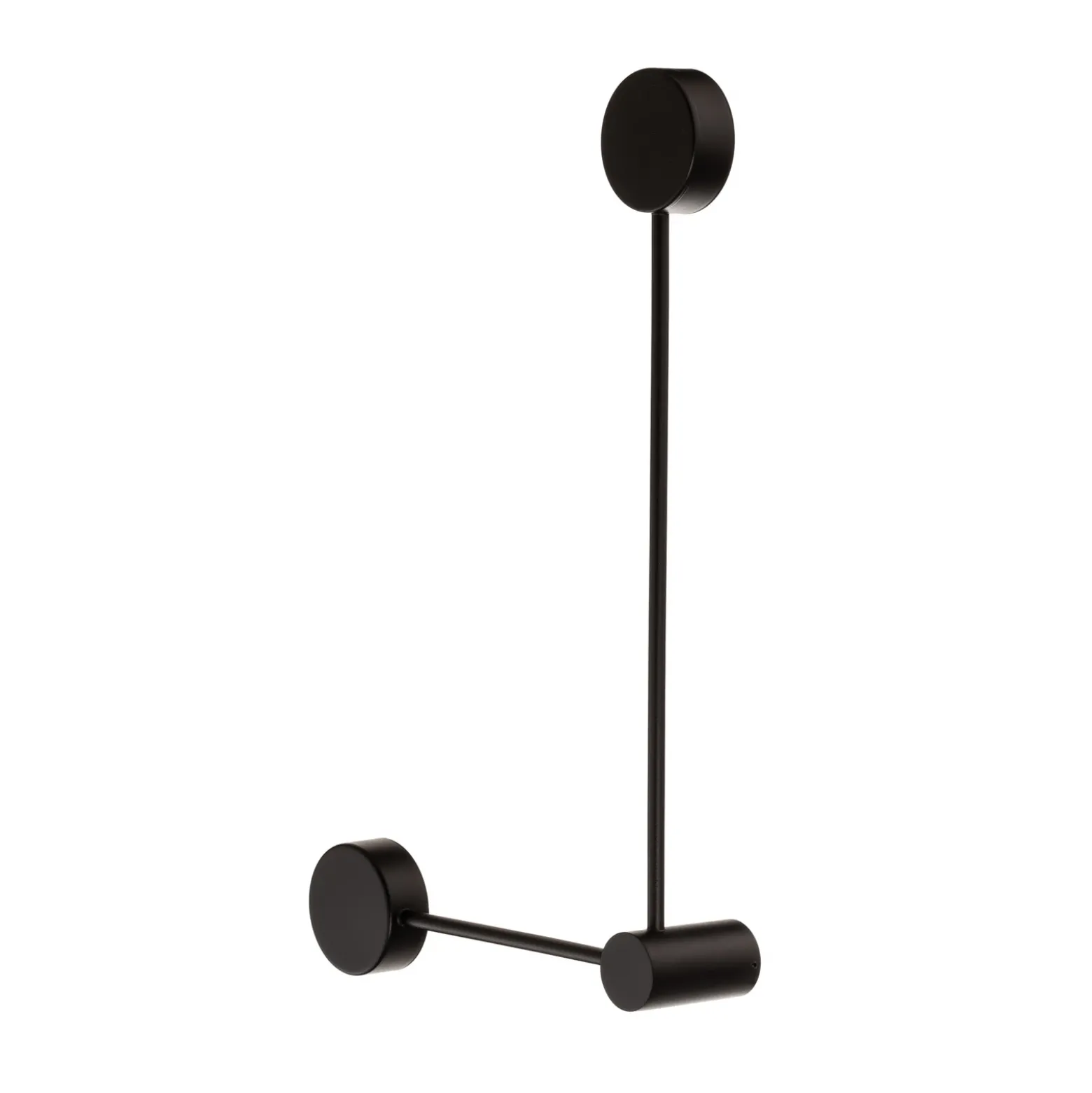 Aplique de pared Orbit II 20/40, negro, 2 luces