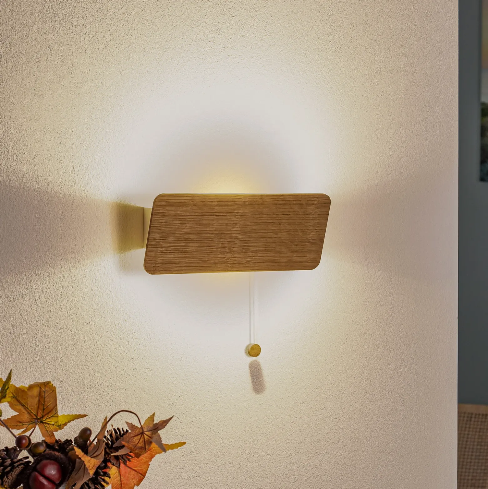 Aplique de pared Oslo, regulable, ancho 30 cm