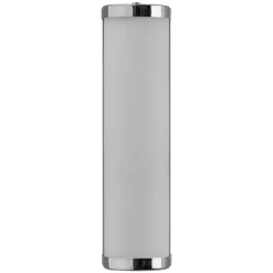 Aplique de pared OSRAM BATHROOM, cromada, longitud 32 cm, metal/vidrio, IP44