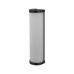 Aplique de pared OSRAM BATHROOM negro, longitud 32 cm, metal/vidrio, IP44