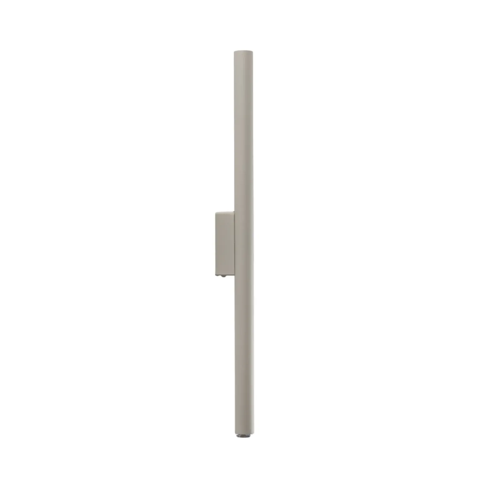 Aplique de pared Pastelo, beige, altura 20 cm, acero, 2 luces.