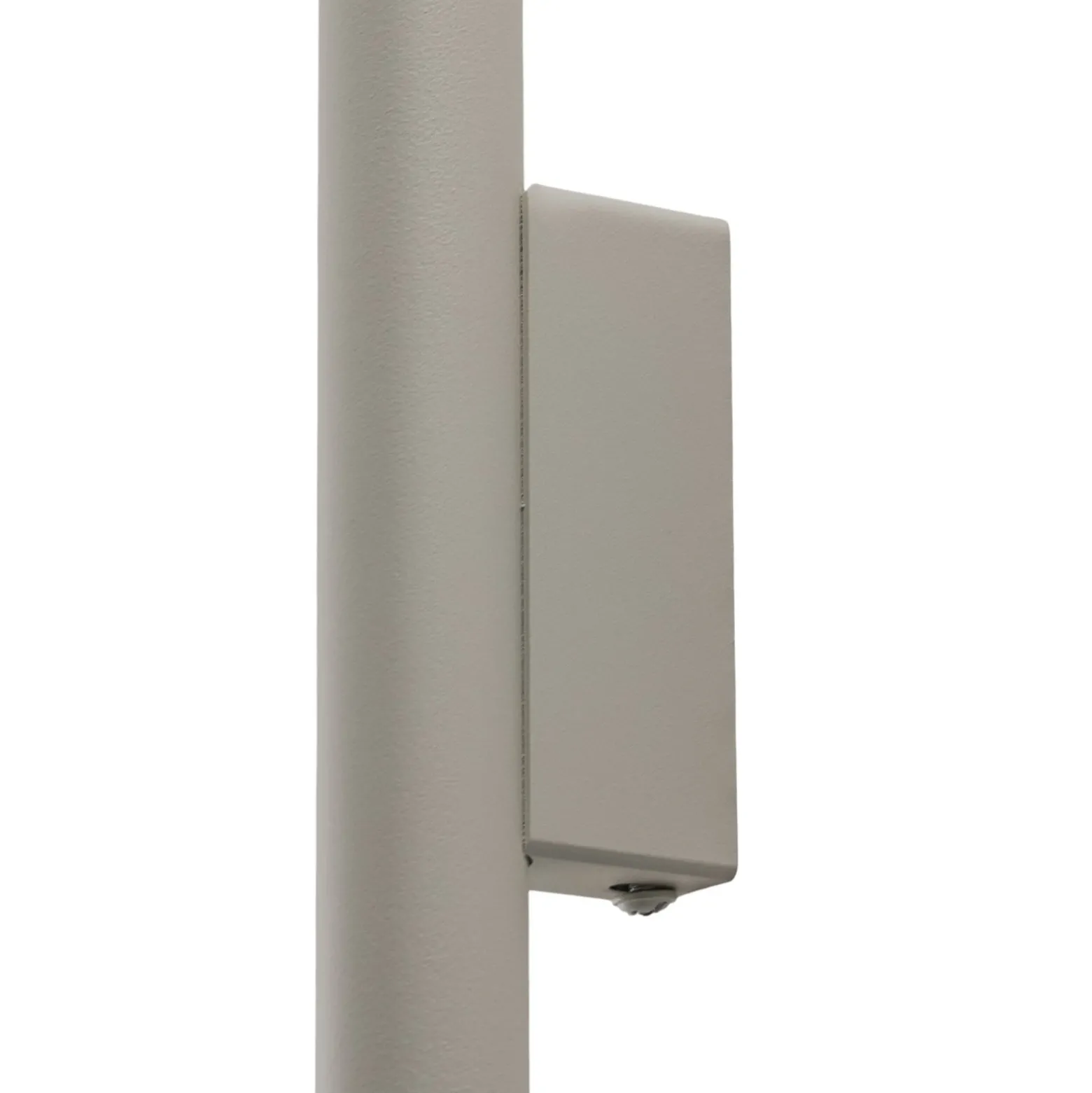 Aplique de pared Pastelo, beige, altura 20 cm, acero, 2 luces.