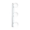 Aplique de pared Paulmann Gove IP44 G9 de 3 luces cromado