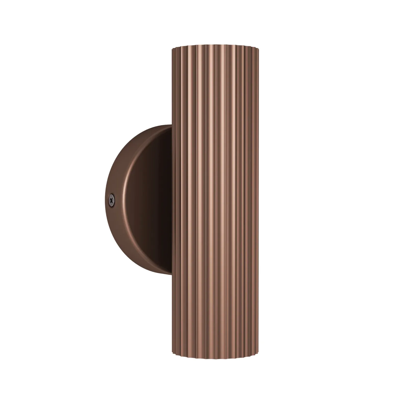 Aplique de pared Portillo, bronce, altura 20 cm, 2 luces. Metal, GU10.