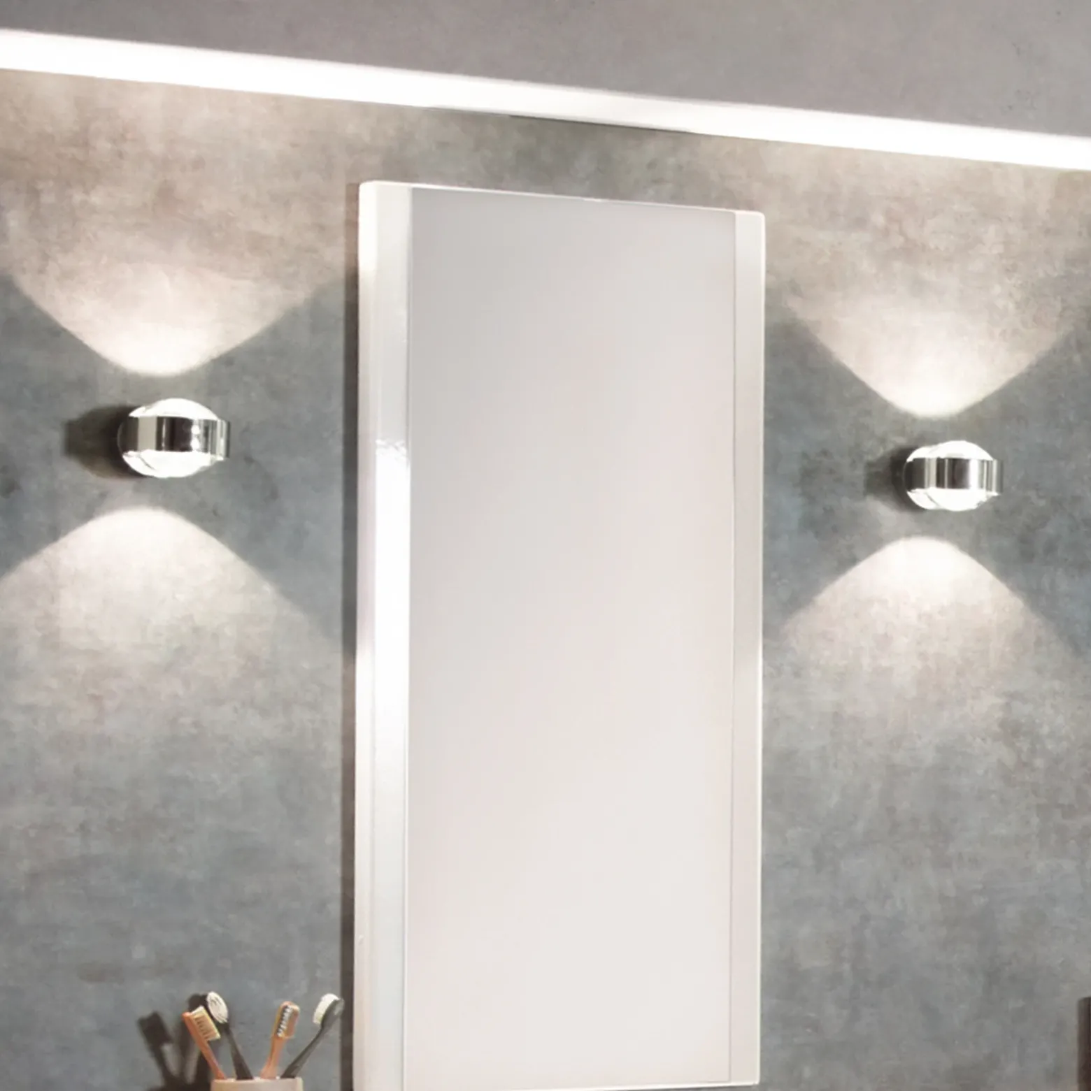 Aplique de pared Puk Wall, G9, cromo