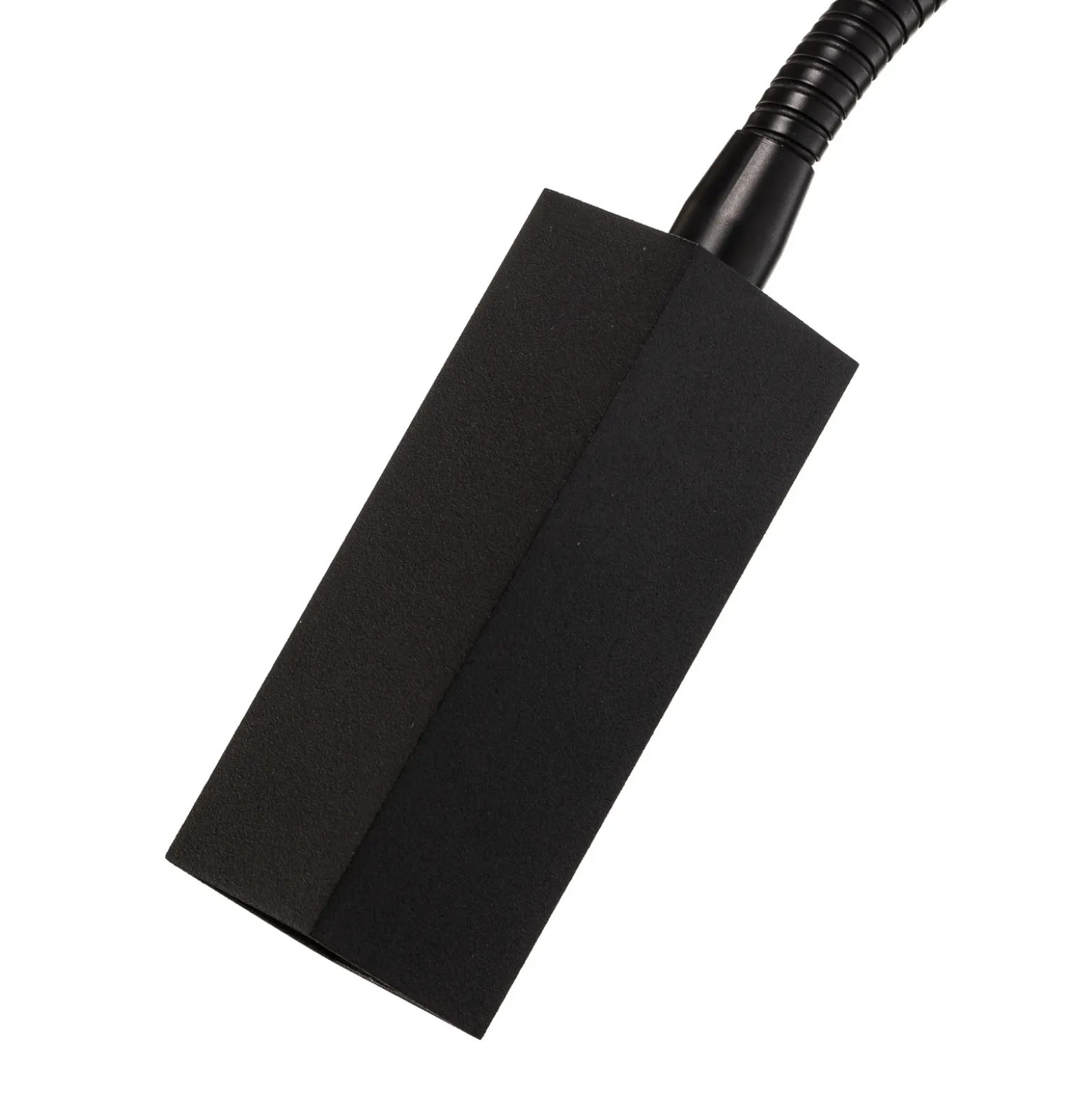 Aplique de pared Raisio, brazo flexible, negro