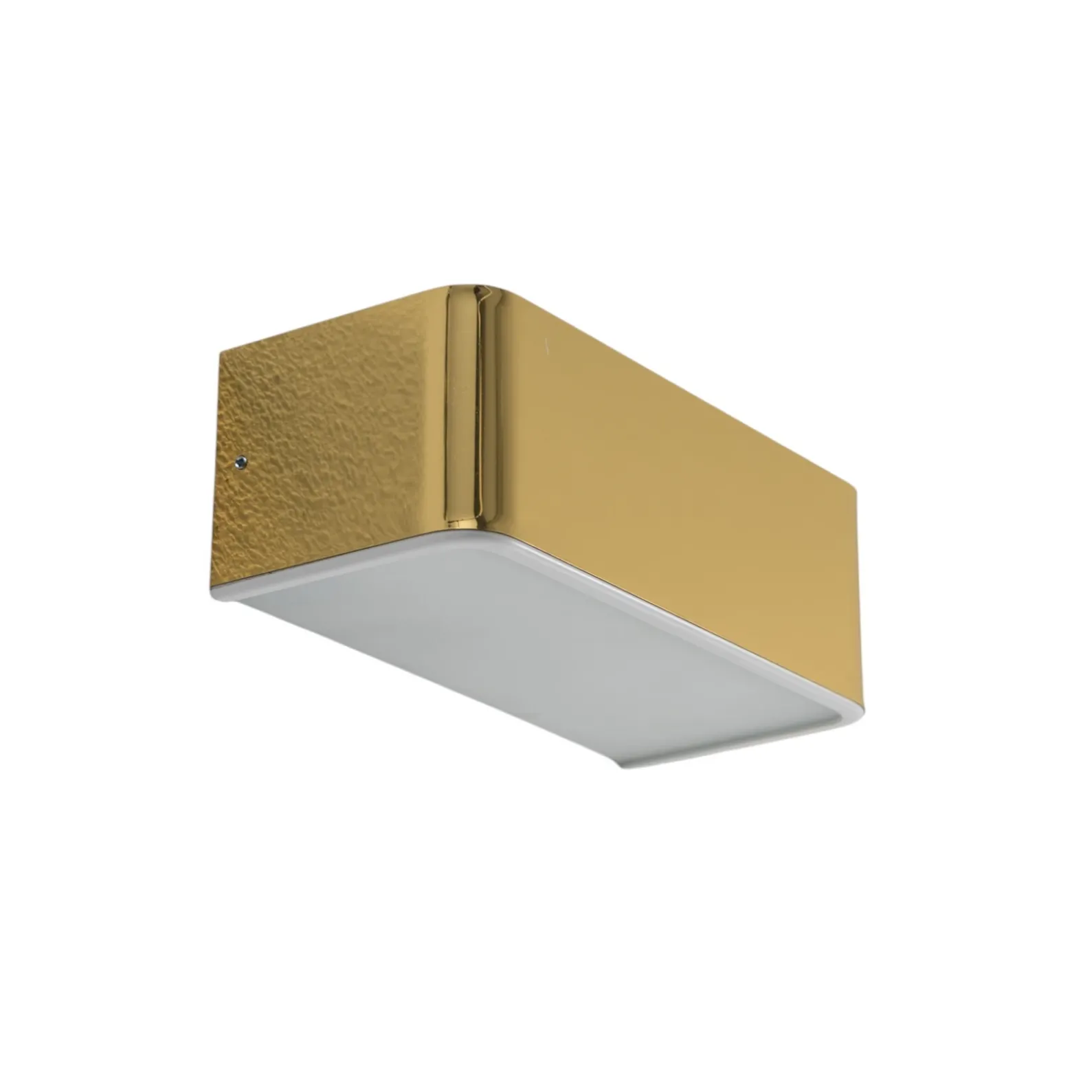 Aplique de pared Rauma, latón, ancho 20 cm