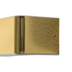 Aplique de pared Rauma, latón, 20 cm de ancho