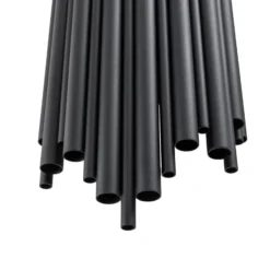 Aplique de pared Reis, negro, metal, altura 50 cm