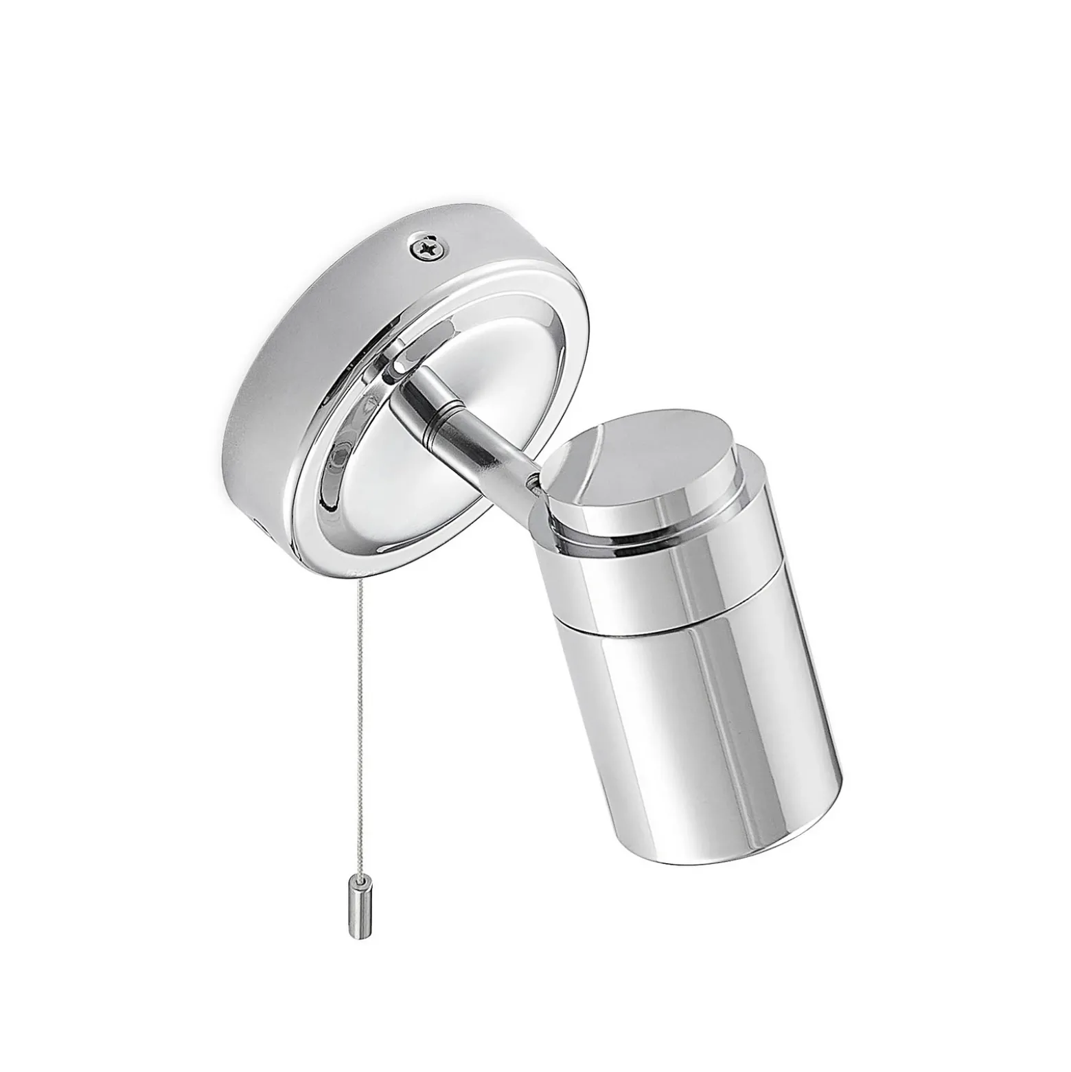 Aplique de pared Remilan de Lindby, cromo
