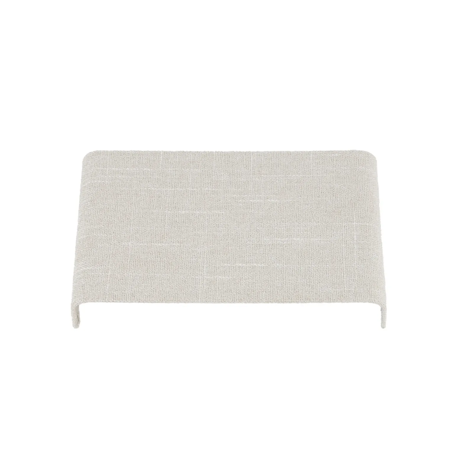 Aplique de pared Santana B, color crema, textil, ancho 25 cm, G9
