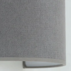Aplique de pared Semi Circle, Soro, gris, E27