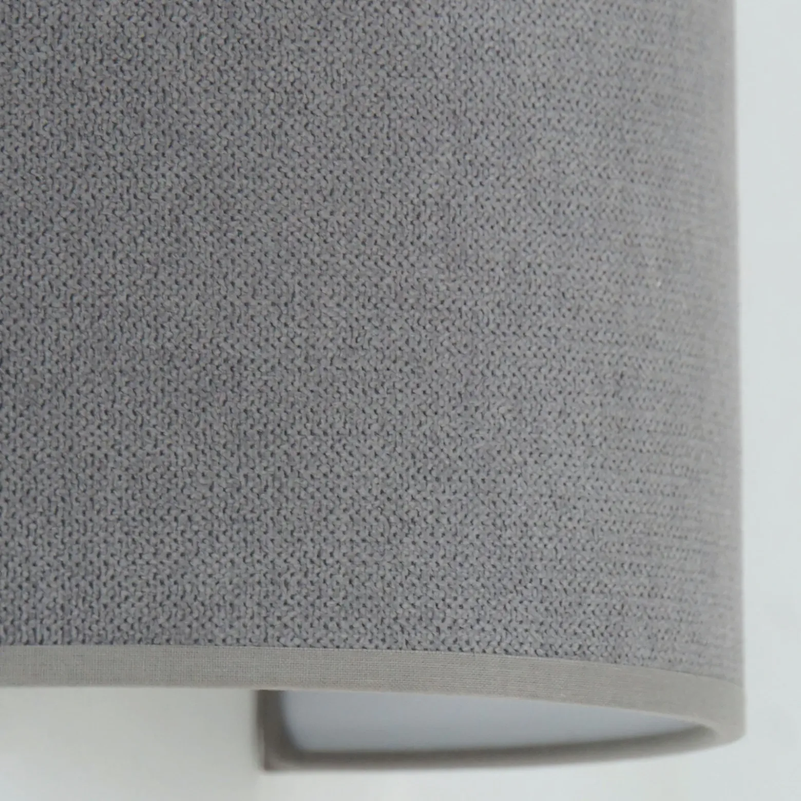 Aplique de pared Semi Circle, Soro, gris, E27