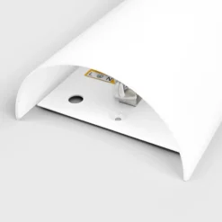 Aplique de pared semicircular Sidra, set de 2