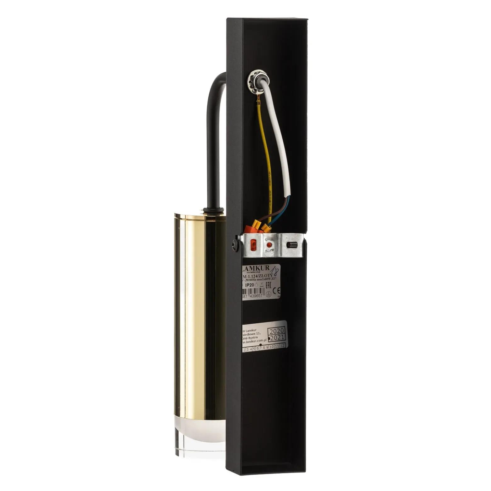 Aplique de pared Shine, dorado