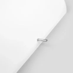 Aplique de pared Sidra de Lucande, altura 28 cm, cristal, semicircular