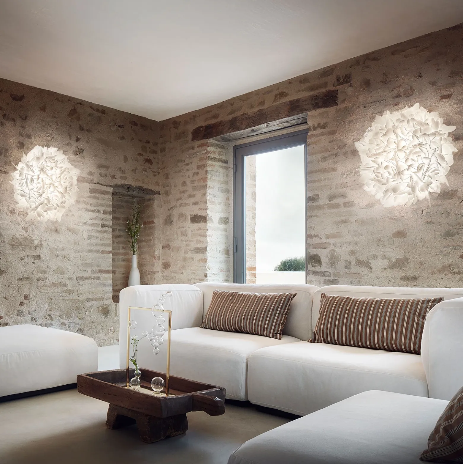 Aplique de pared Slamp Veli Foliage Large, Ø 75 cm