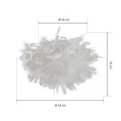 Aplique de pared Slamp Veli Foliage Medium, Ø 54 cm