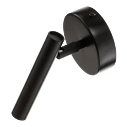 Aplique de pared Sopel Altura 15 cm, negro