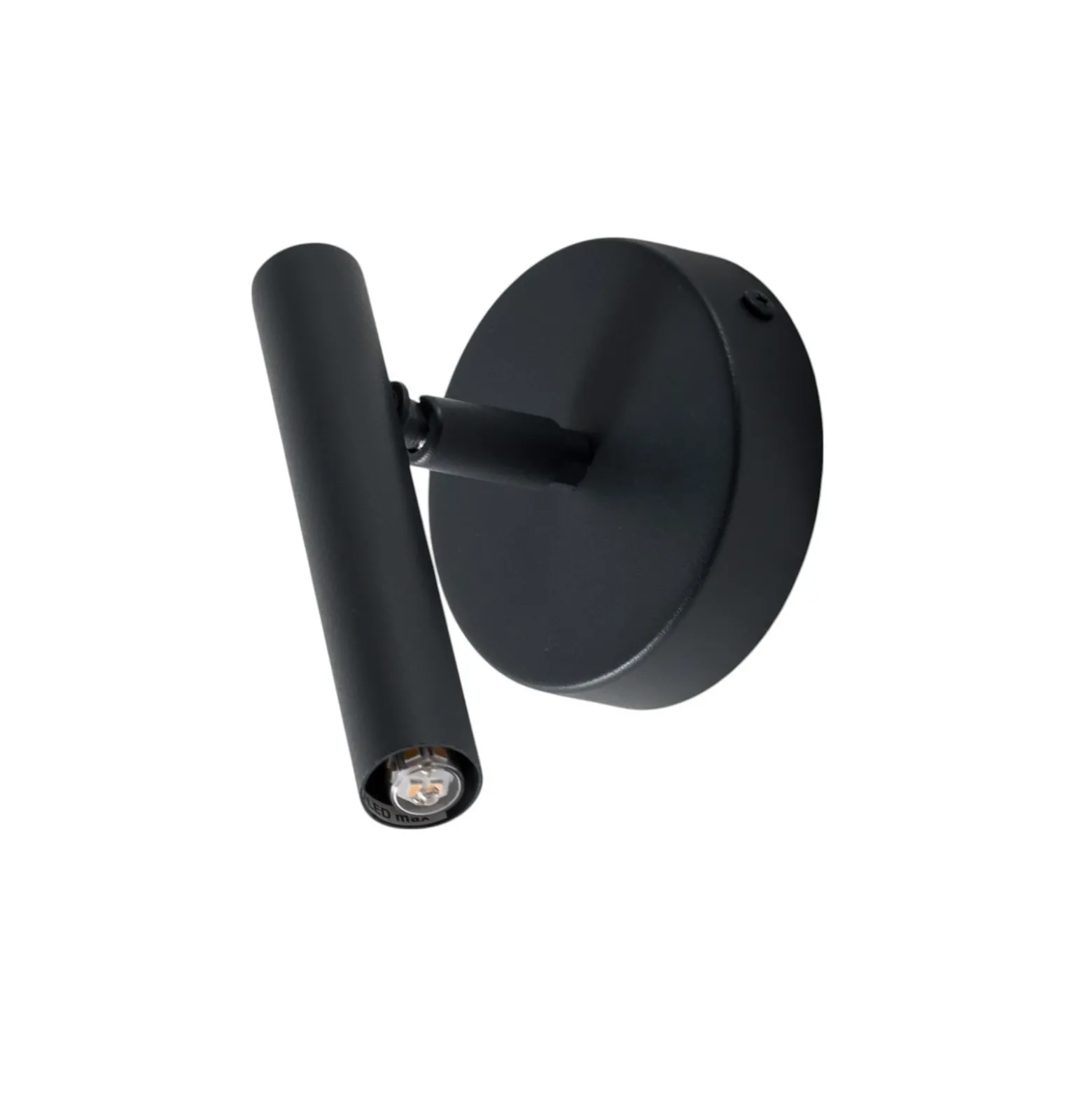 Aplique de pared Sopel, antracita, 1 luz, acero, altura 15 cm