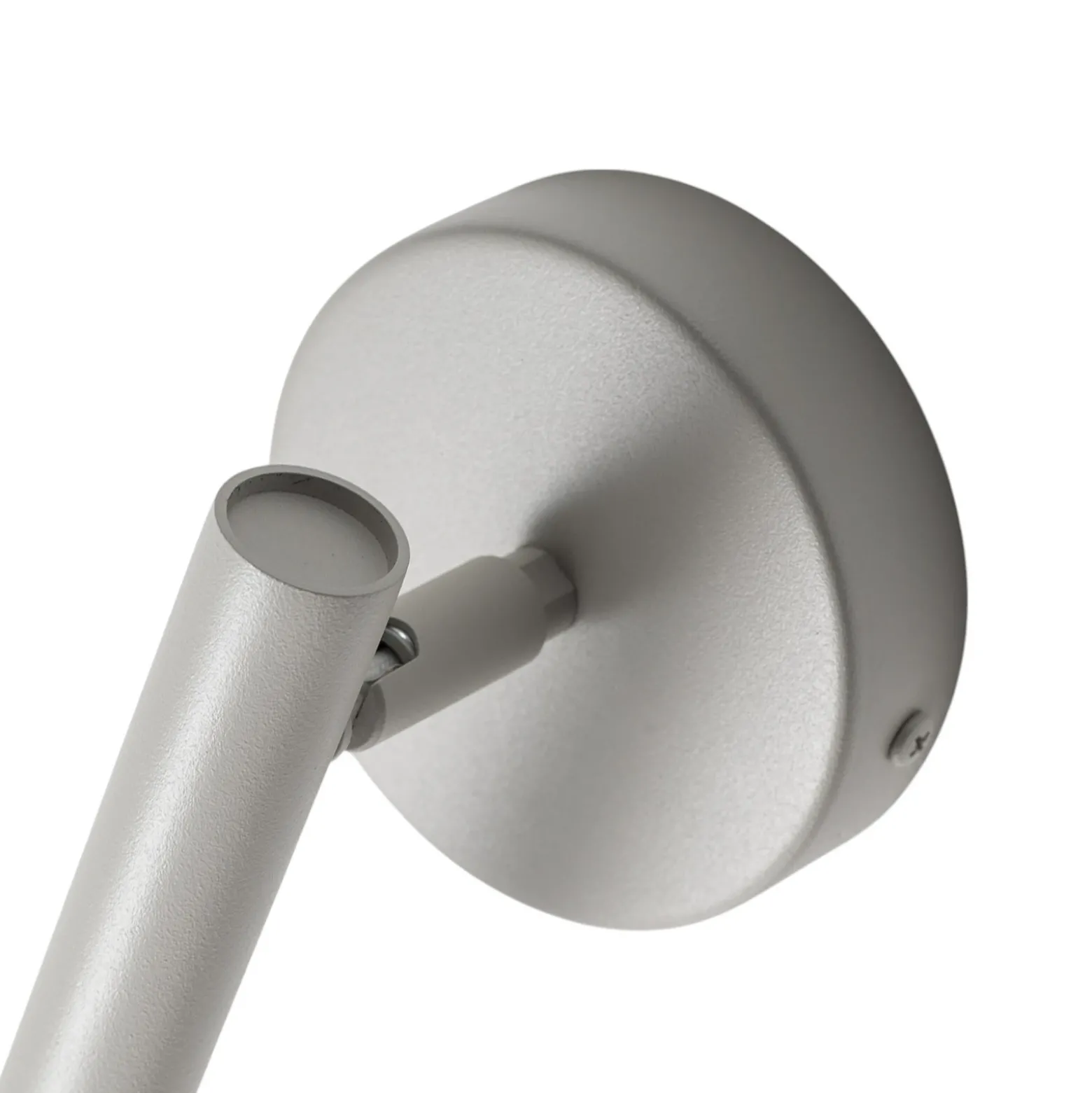 Aplique de pared Sopel, gris topo, 1 luz, acero, G9, altura 15 cm