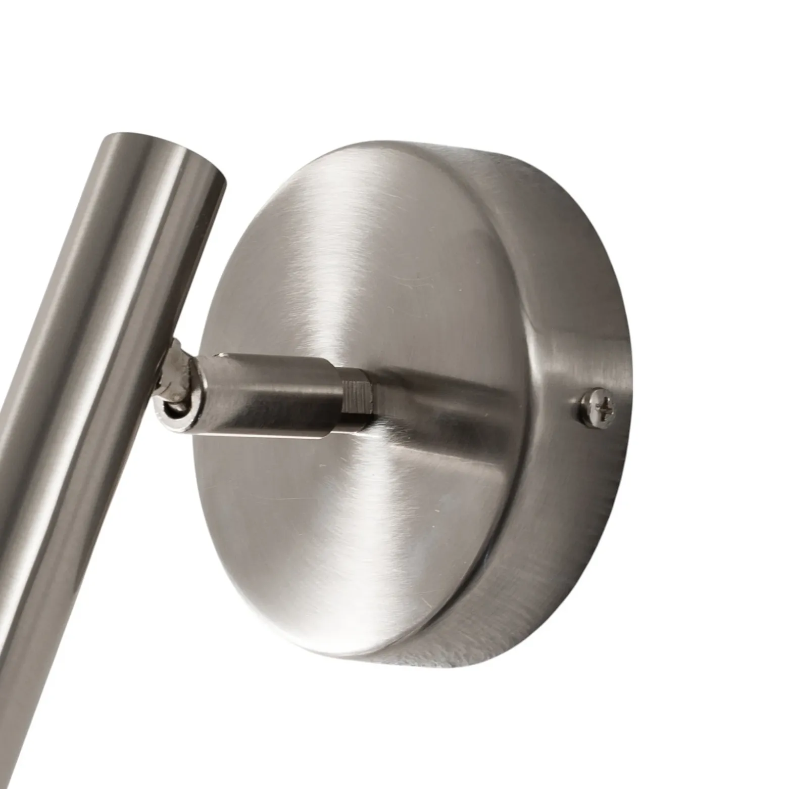 Aplique de pared Sopel, plateado, 1 luz, acero, G9, altura 15 cm