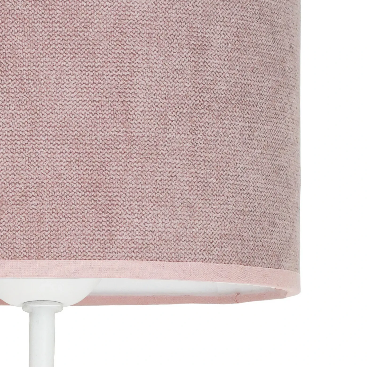 Aplique de pared, Soro, blanco/rosa, brazo de lectura