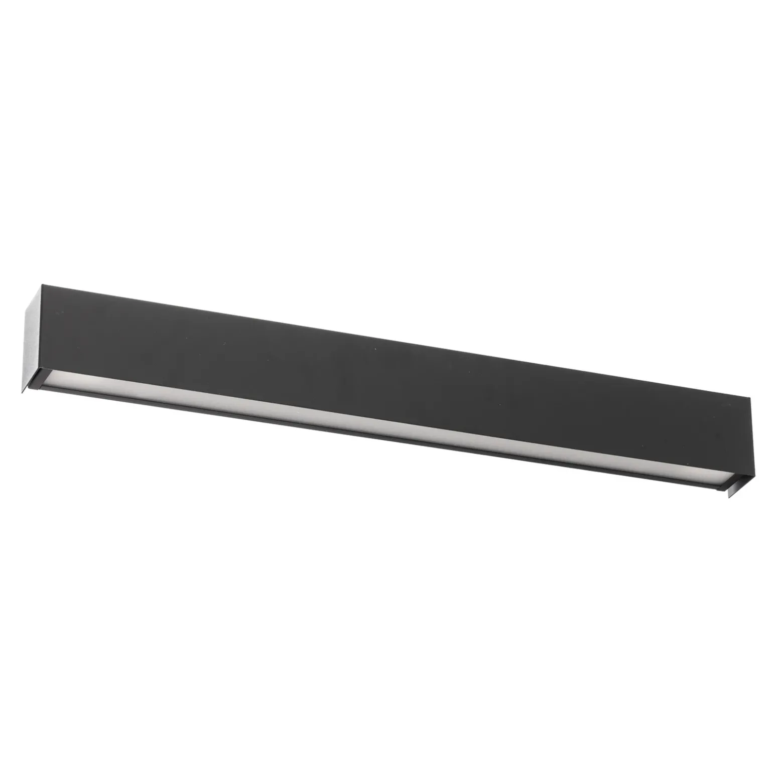 Aplique de pared Straight S, 62 cm, grafito