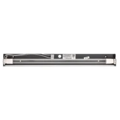 Aplique de pared Straight S, 62 cm, grafito