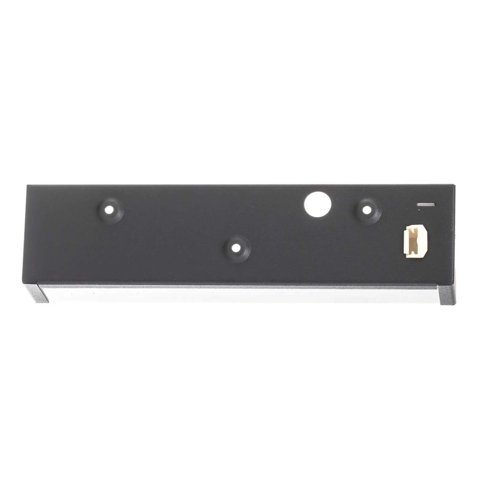 Aplique de pared Straight XS, ancho 26 cm, grafito